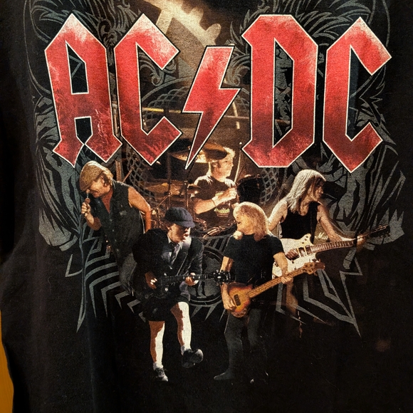 AC/DC Black Graphic T-Shirt 2009 - Picture 4 of 4